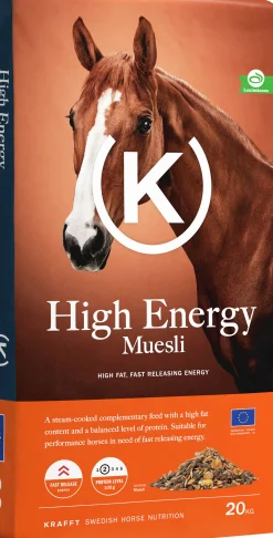Hästfoder Krafft High Energy Muesli 20kg