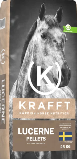 Hästfoder Krafft Lucerne Pellets 25kg