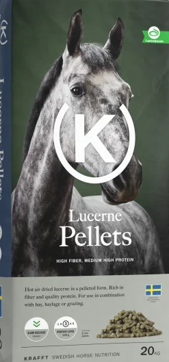 Hästfoder Krafft Lucern Pellets 20kg
