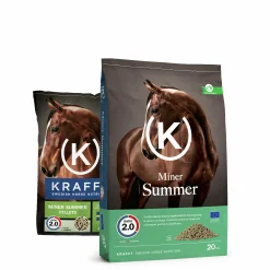 Hästfoder Krafft Miner Summer Pellets 8kg