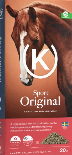 Hästfoder Krafft Sport Original 20kg