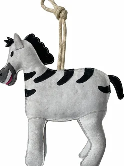 Hästleksak Hansbo Sport Zebra Grå 45x40cm