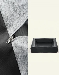 Hundbädd Bia Bed Ortho Svart