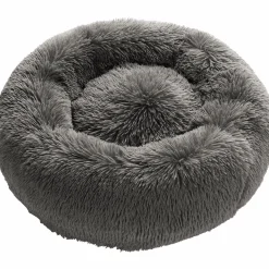 Hundbädd Hunter Loppa Donut Fluffig Antracitgrå 50cm
