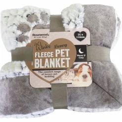 Hundfilt Rosewood Luxury Fleece Grå 100x75cm