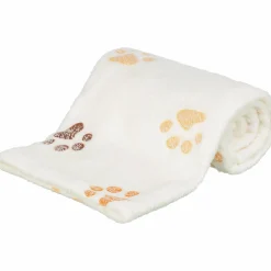 Hundfilt Trixie Jimmy Fleece Creme/Mönstrad 100x75cm