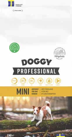 Hundfoder Doggy Professional Mini 2kg