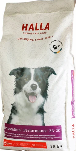 Hundfoder Halla Prestation 15kg