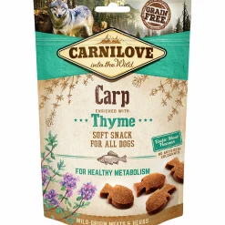 Hundgodis Carnilove Semi Moist Snack Karp 200g
