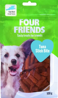 Hundgodis Four Friends Tuna Stick 100g