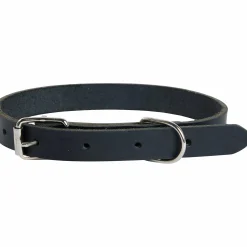 Hundhalsband Pritax Läder Svart