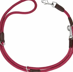 Hundkoppel Hunter Freestyle Justerbart Bordeaux