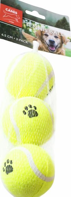 Hundleksak Active Canis Tennisboll 6,5cm 3-p