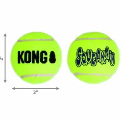 Hundleksak Kong SqueakAir Balls S 3-p