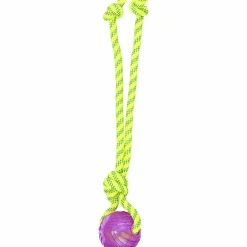 Hundleksak Trixie Aqua Toy Rep med boll Blå/Gul 40cm