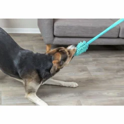 Hundleksak Trixie Bungee Dummy handtag Blandade färger 47cm