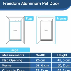 Hundlucka Petsafe Staywell Aluminium L