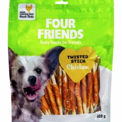 Hundtugg Four Friends Twisted Stick Chicken 12,5cm 40-p