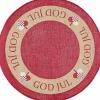 Julgransmatta Granngården God Jul Jute Ø 90cm