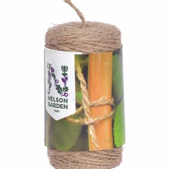 Jutesnöre Nelson Garden Natur 60m