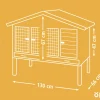 Kaninbur Isolerad Kerbl 4-season Superior 130x66x110cm