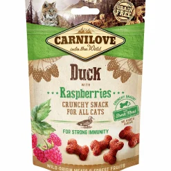 Kattgodis Carnilove Crunchy Snack Duck 50g