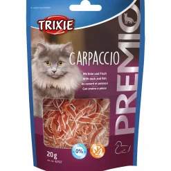 Kattgodis Trixie Premio Carpaccio Anka & Fisk 20g