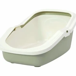 Kattlåda PeeWee EcoMinor Salviagrön/Creme 56x39x27,5cm