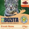 Kattmat Bozita Bitar i Sås med Lamm 370g