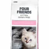 Kattmat Four Friends Kitten Grainfree Duck/Turkey 6kg