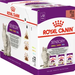 Kattmat Royal Canin Adult Sensory Taste Menybox Gravy Bitar i sås 12x85g