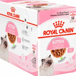 Kattmat Royal Canin Kitten Pouches Gravy Bitar i sås 12x85g