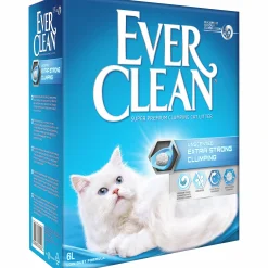 Kattsand Ever Clean Unscented Extra Strong Clumping 6L
