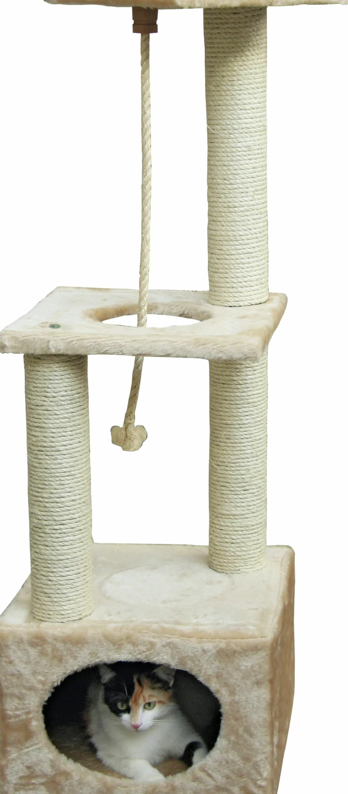 Klösträd Kerbl Platin Pro Sisalrep Beige 106cm