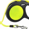 Koppel Flexi New Band Neon Gul L 5m