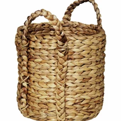 Korg Granngården Vattenhyacint Flätade handtag S Ø25x23cm