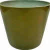 Kruka Zeline Konisk Grön lasyr Ø19cm