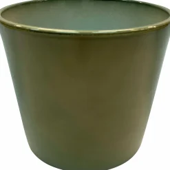 Kruka Zeline Konisk Grön lasyr Ø22cm