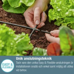 Krysskoppling Gardena MicroDrip 3/16