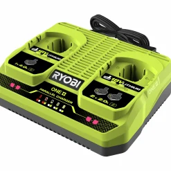 Laddare Ryobi Dubbel RC18240 ONE+ 18V