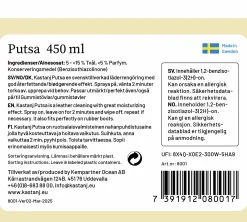 Läderregöring Kastanj by Ocean Putsa 450ml