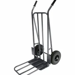 Magasinkärra Granngården punkteringsfri med ramp 250kg