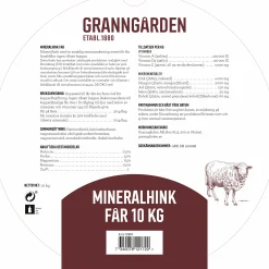 Mineralbalja Granngården Får 10kg