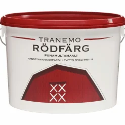 Målarfärg Tranemo Rödfärg röd 10L
