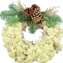 Mosskrans Dekorerad 25cm
