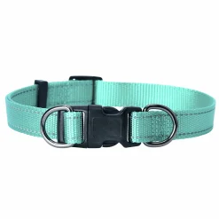 Nylonhalsband Dogman Iris Ställbar Turkos