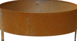 Odlingskrage Ventura Rund Råjärn/Rostar 95cm