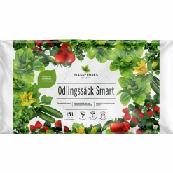 Odlingssäck Hasselfors med jord 15L