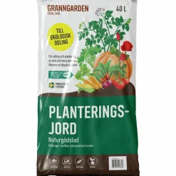 Planteringsjord Granngården Naturgödslad KRAV 40L