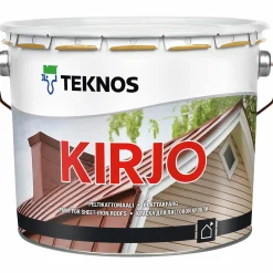 Plåttakfärg Teknos Kirjo Svart 3L